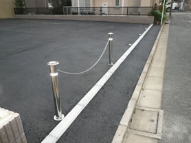 事務所駐車場工事