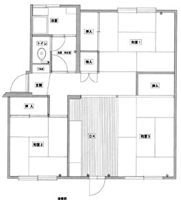 改修前 図面