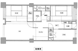 改修前 図面